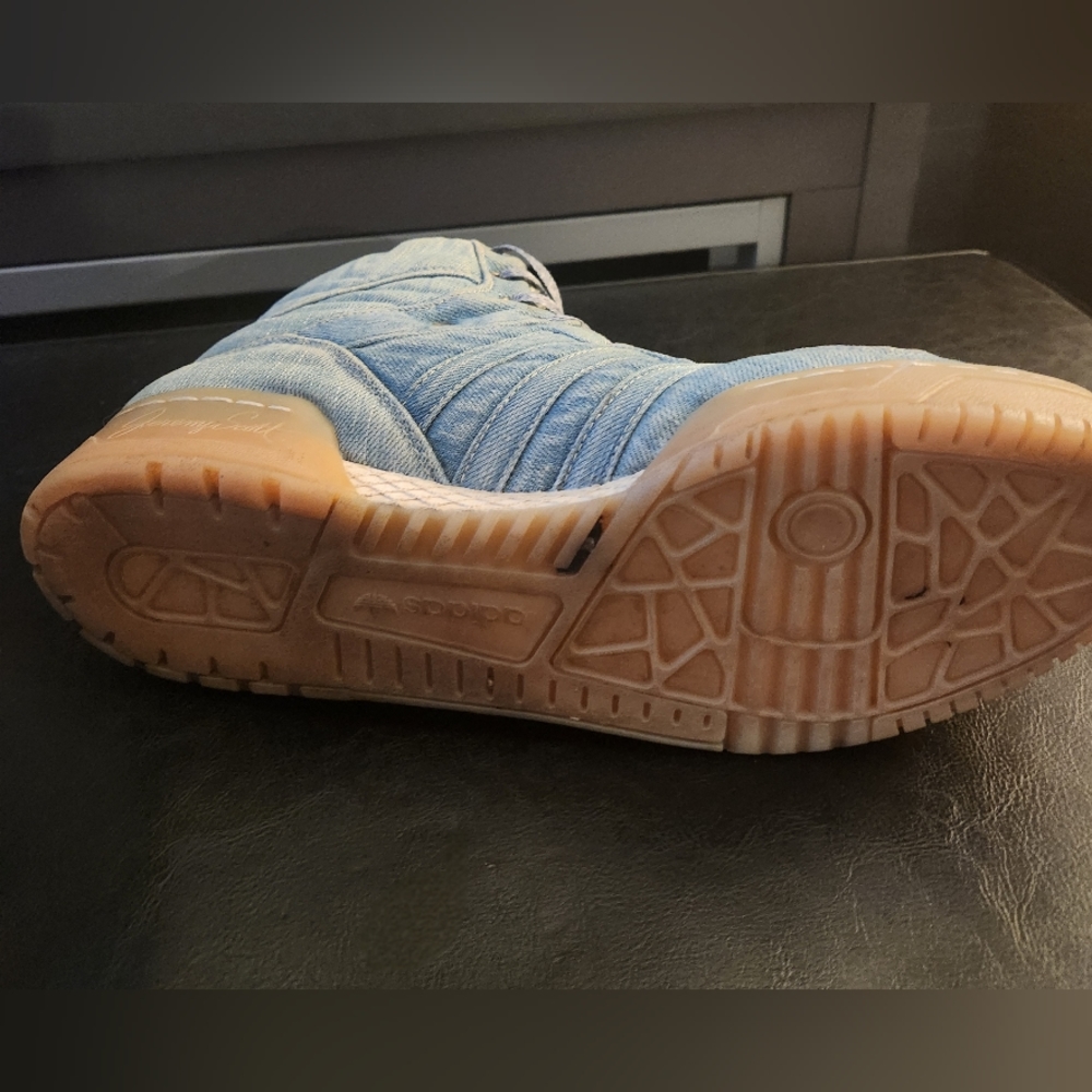 Jeremy Scott X Adidas Denim Wings Sneakers - Picture 7 of 11